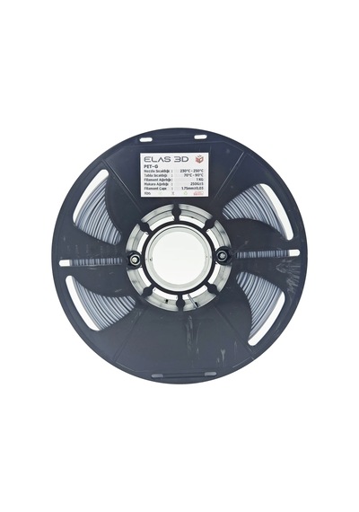 Elas Gri Pet-g Filament 1.75 Mm 1 Kg