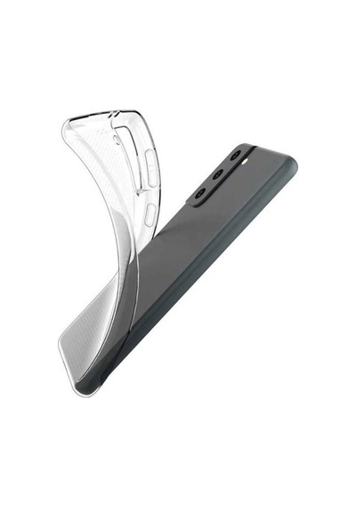 Galaxy S21 Fe Kılıf Zore Süper Silikon Kapak Renksiz