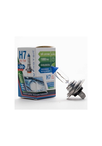 Photon H7 24V 70W Eco +%30 Fazla Işık