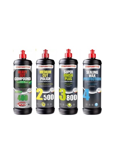 Menzerna Yeşil 400 2500 3800 Sealingwax Pasta Hare Ve Boya Koruma Seti 1 Lt
