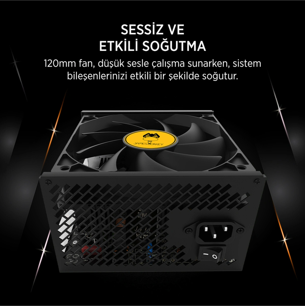 Jdp850 Apfc 12cm 850w Bronze 80 Atx 3.1 Pcı-e 5.1 Power Supply