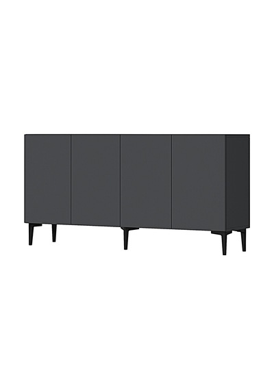Ka1599a Aplos Konsol Ve Tv Sehpası Antrasit 150cm