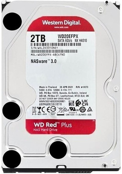 Wd 2 Tb Wd 3.5 Red Sata3 5400rpm 64mb Wd20efpx Resmı Dıst Garantılı