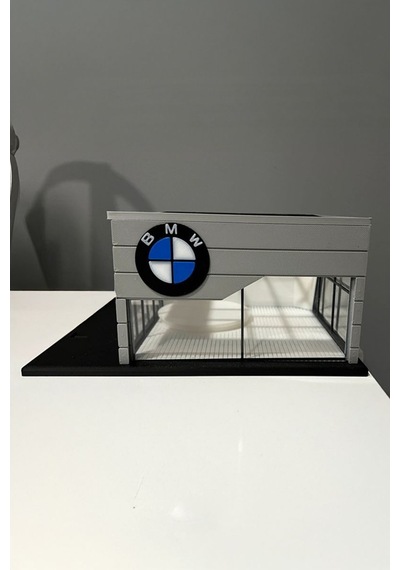 Bmw Showroom Tasarımlı Dekoratif Diorama 1:64