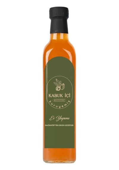 Kabuk İçi Gaziantep Elma Sirkesi Cam Şişe 700 ML
