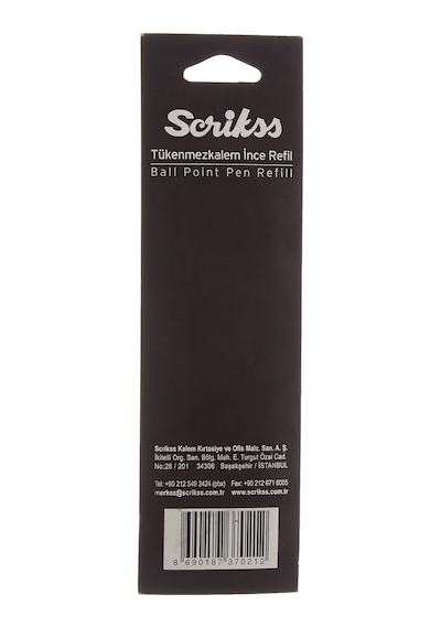 Scrikss 711 Slim Tükenmez Refil Mavi