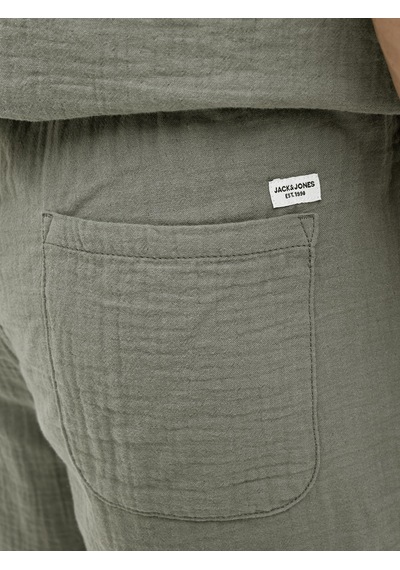 Jack & Jones Jack Jones Pamuklu Rahat Günlük Erkek Şort 12274758 Yeşil