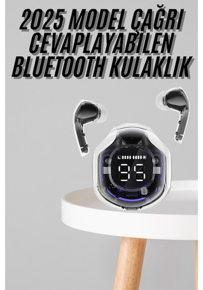 Yeni Nesil Ultrapods Pro Bluetooth Kulaklık Extra Bass Yüksek Mikrofon Kalitesi Diğer