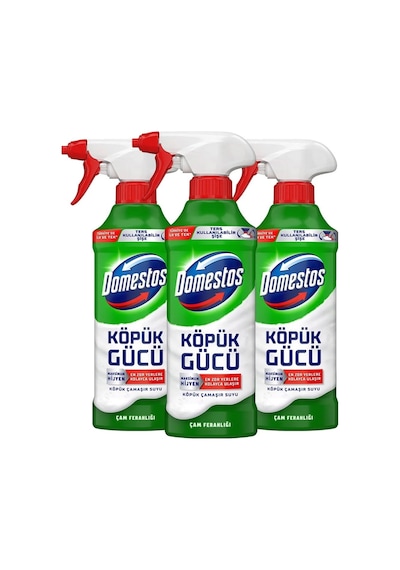 Köpük Gücü Köpük Çamaşır Suyu Çam Ferahlığı 450 Ml X3 Tekli
