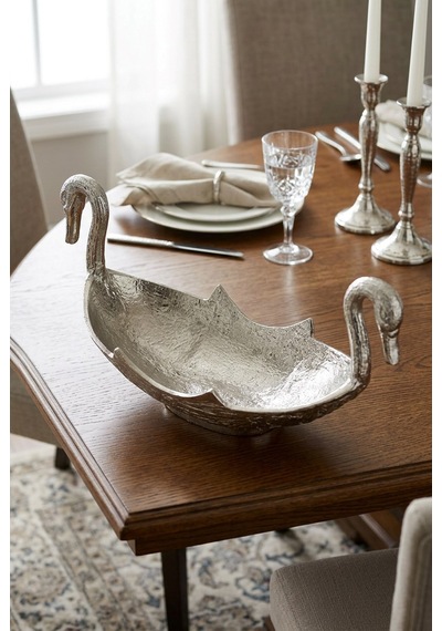 Silver Döküm Tabak 36 15 19