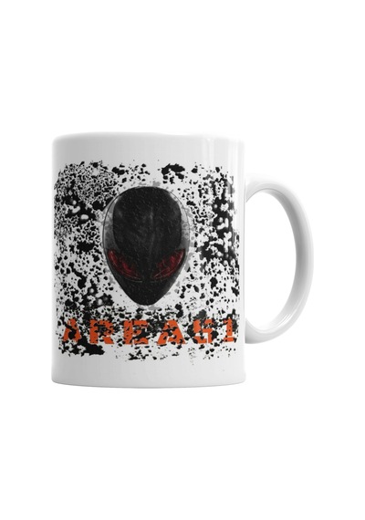 Area 51 Kupa Bardak Porselen Karışık
