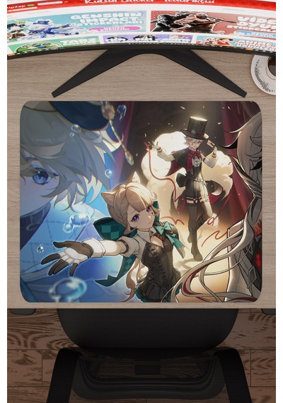 Lynette Genshin Impact Anime Oyuncu V2 - 48x40 Xl Gaming Mouse Pad Fare Altlığı