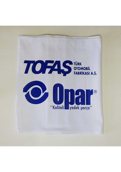 Arcars Tofaş Uyumlu Havlu Tofaş Uyumlu Torpido Havlusu Beyaz