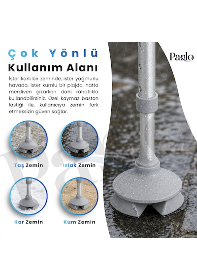 Akıllı Baston - Denge Bastonu Oynar Başlıklı Ayarlanabilir Yüksek Kalite Denge Bastonu Yürüme Bastonu Hafif Denge Çubuğu