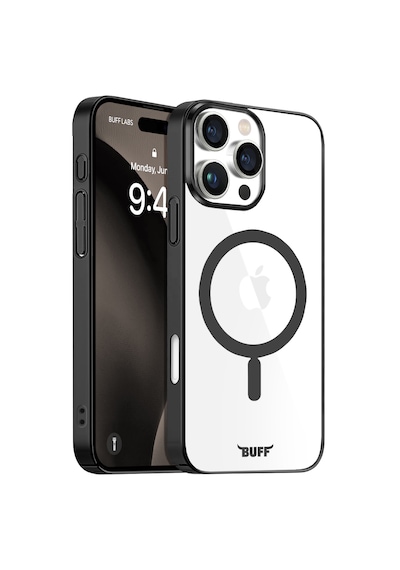 Apple Uyumlu iPhone Buff 16 Pro Max Magsafe Slim Fit Kılıf Black