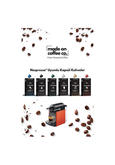 Decaf Mode Nespresso Uyumlu Alüminyum Kapsül Kahve - 10'lu Paket
