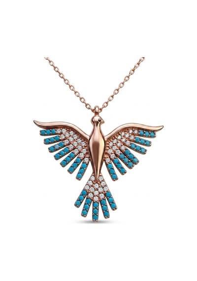 925 Ayar Gümüş Anka Kuşu Kolye - Zirkon Taşlı Minimal Tasarım Rose - Mavi - 859945263 Rose - Mavi 925 Ayar Gümüş Anka Kuşu Kolye - Zirkon Taşlı Minimal Tasarım Rose - Mavi - 859945263 Rose - Mavi