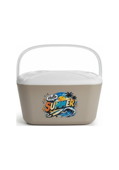 20 Lt Buzzy Retro Buzluk Termos 1179 Cooler Box -403 Bej