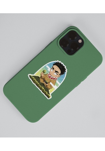 Demon Slayer Gyomei Himejima - Tengen Uzui 2 Li Set Anime Sticker Çıkartma Minithingsart
