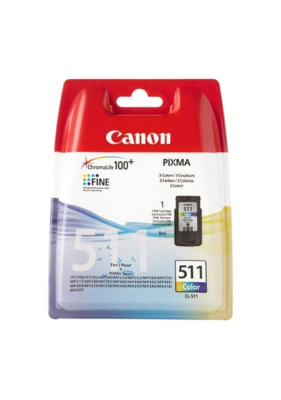 Canon Cl-511  Renkli Mürekkep Kartuşu 2972b007