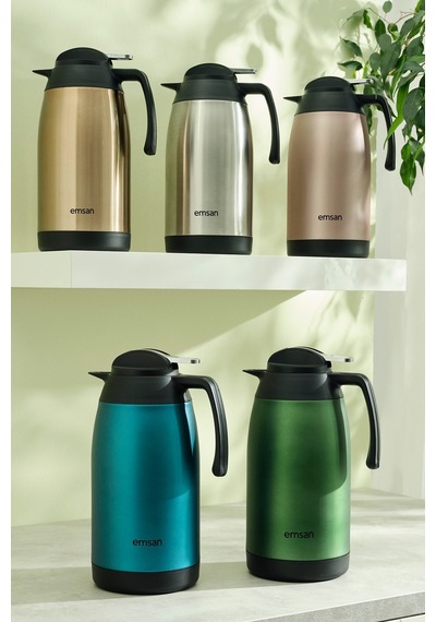 Emsan New Vega Termos İnox 2 Litre