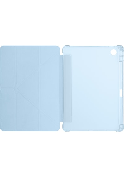 Samsung Galaxy Uyumlu Tab A11 8.7inç X130 Kılıf Kalem Bölmeli Trifolding Case X133 X135 135f Kılıf