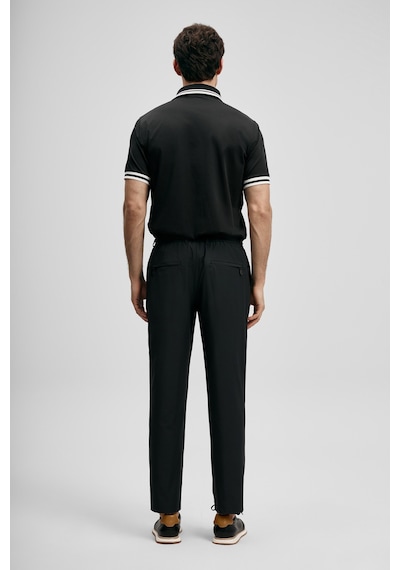 Lufian Fenrıc Smart Erkek Chino Pantolon Slim Fit Siyah Siyah 111190362100100