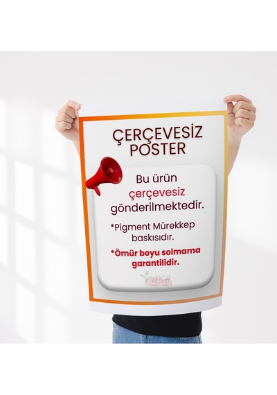 Kişiye Özel Poster Baskı Çerçevesiz Poster Dijital Baskı,istenilen Görselde Baskı, Özel Tasarım