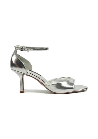 Nine West Tumpen 6fx Gümüş Kadın Topuklu Sandalet 000000000102052553 Gümüş
