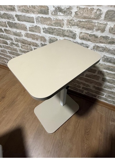 Yan Sehpa Cappuccino Renk Sağa Sola Dönebilen Yükseklik Ayarlı Cappuccino