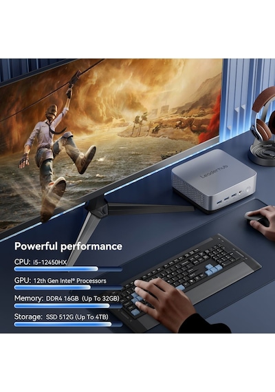 Leaderhub LP5C i5-12450HX 16 GB 512 GB M2 SSD W11P Mini PC