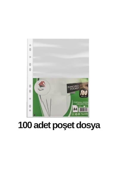 Mavi Telli Dosya 10 Adet Ve 100lü Poşet Dosya Diğer
