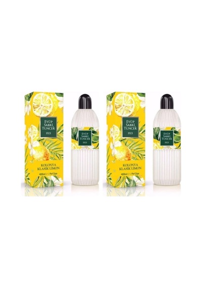 Eyüp Sabri Tuncer 80 Derece Klasik Limon Kolonyası Pet Şişe 400 ML x 2
