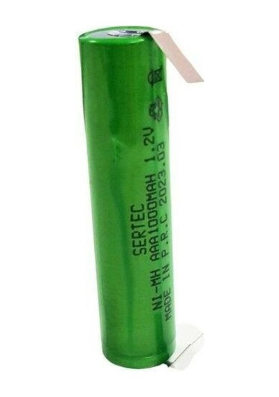 Sertec Aaa 1.2volt 1000mah Ni-mh İnce Şarjlı Kalem Pil Puntolu 1adet