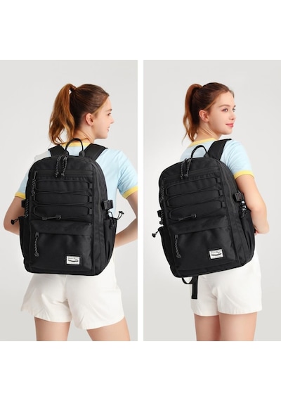 Smart Bags Sırt Çantası Okul Boyu Laptop Gözlü 3156 001