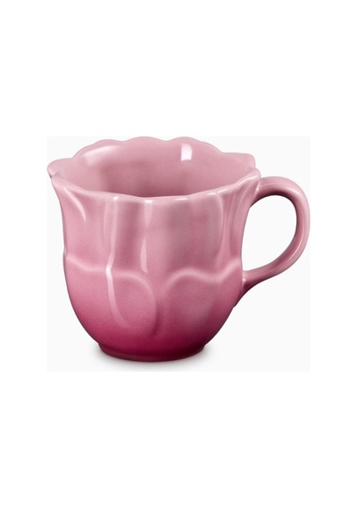 Le Creuset Seramik Çiçek Desenli Kupa Rose Quartz