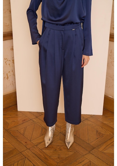 Senna Crıstalle Pants Lacivert Lacivert