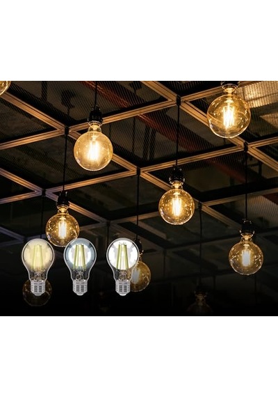 Ayrex Ampul E27 A Sınıfı Enerji 3.8w 806lm 2700k Clear