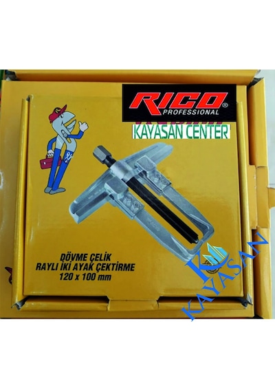Rico 120x100mm Raylı İki Ayaklı Çektirme Hızlı