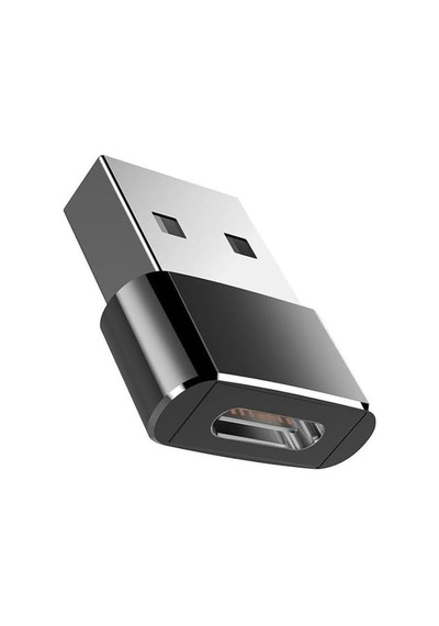 Ads-613 Usb 3.1 To Type-c 10 Gbps Gen2 Yüksek Hızlı Data Şarj Çevirici Dönüştürücü Adaptör Siya