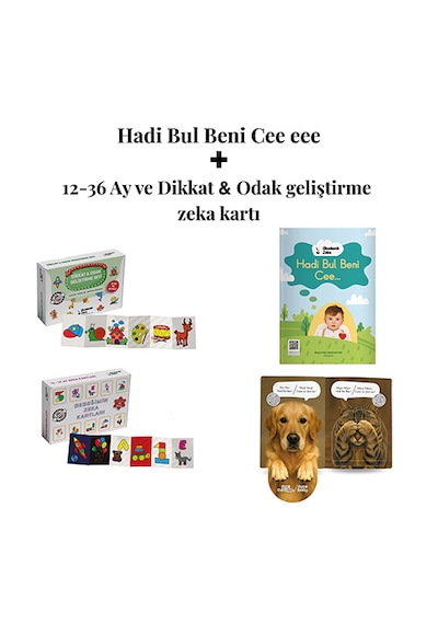 Hadi Bul Beni Cee Eee Türkçe & İngilizce Sesli Yönerge - 12-36 Ay