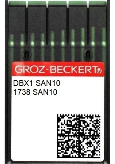 Groz Beckert DBX1 SAN10 12/80 Düz Makine İnce Dip Dikiş İğnesi -100ADET