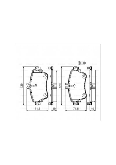 0986494663 Disk Balata Ön Mercedes W 176 W 246 A B Class 20