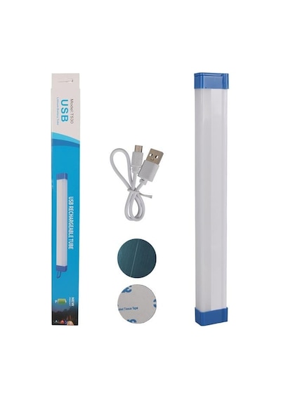 T530 32cm 40w Çubuk Portatif Led Işıldak Şarjlı Tüp Lamba 1200mah Çok Renkli