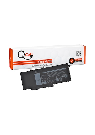 Dell Mobile Precision 3520 Uyumlu Qcell Batarya