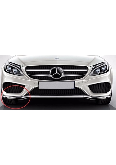 Mercedes C Class W205 Ön Tampon Nikelaji Sag - 2058851474 440482381