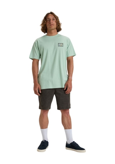 Bıllabong Billabong Crayon Wave Erkek Yeşil Tişört 1208 Çok Renkli