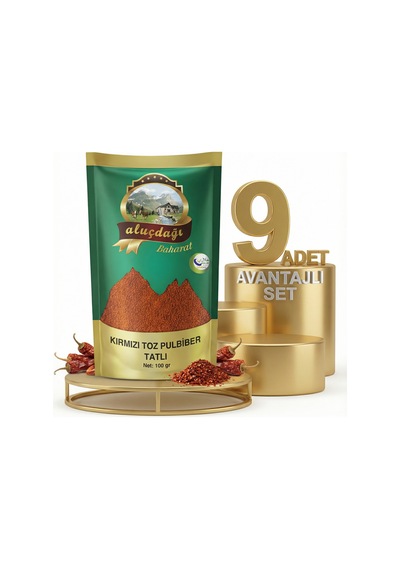 Aluçdağı Pul Biber 9x250 Gr