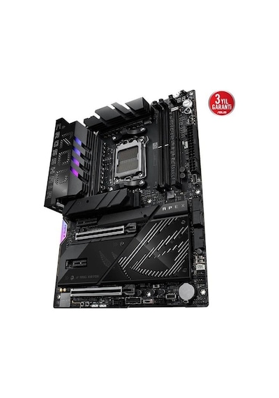 Asus Rog Crosshaır X870e Apex Ddr5 Typec 2x Pcıe 5.0 Am5 Atx