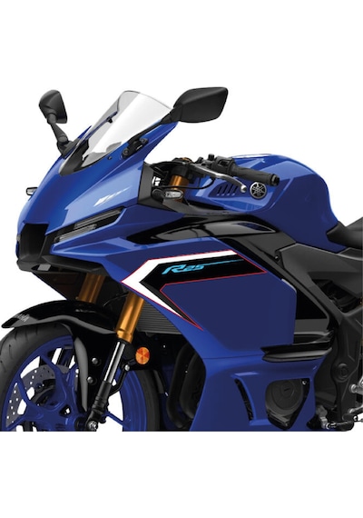Yamaha Yzf R25 Mavi 2025 Model Sol Yan Grenaj Sticker
